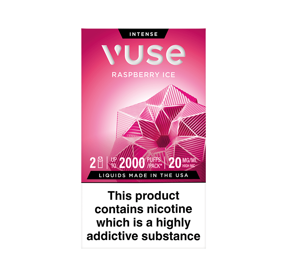 Raspberry Ice | Vuse Extra Intense Flavour Pods Raspberry Ice | Vuse Extra Intense Flavour Pods