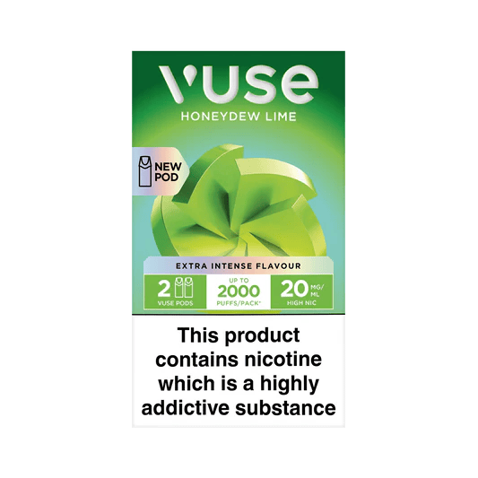 Vuse Honeydew Lime Extra Intense Pods v-pro