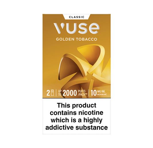 Golden Tobacco Vuse Classic Flavour Pods
