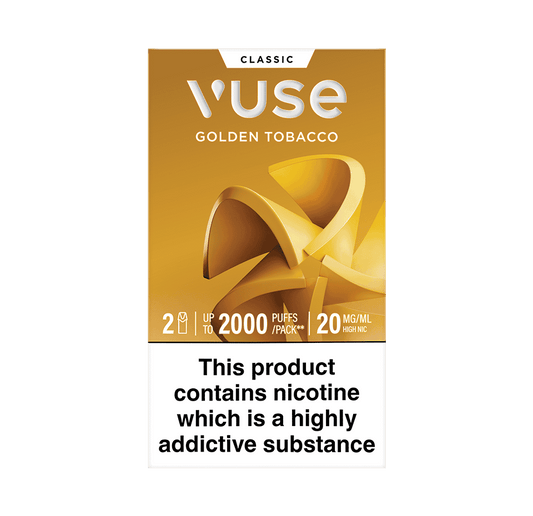 Golden Tobacco Vuse Classic Flavour Pods