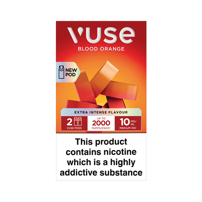 Vuse Blood Orange Extra Intense Flavour Pods v-pro