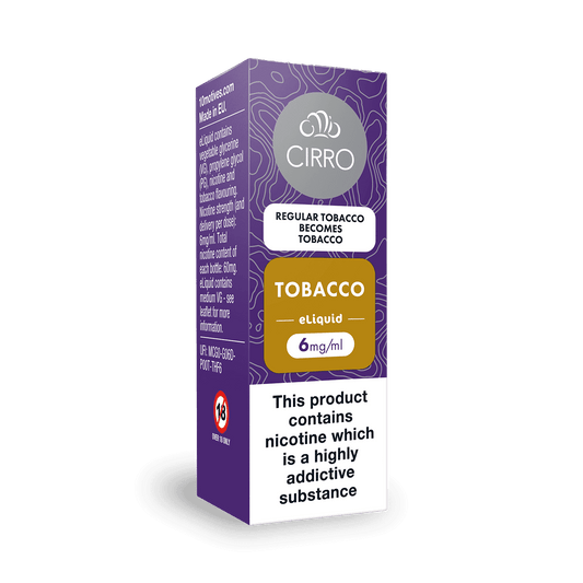 Cirro Regular Tobacco E-Liquids