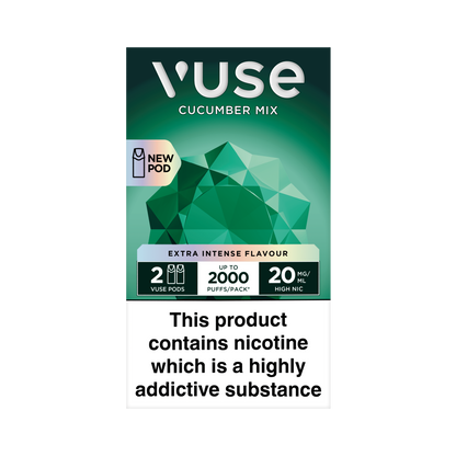 Vuse Cucumber Mix Extra Intense Flavour Pods v-pro