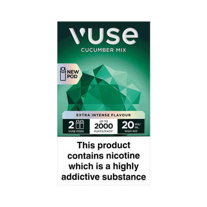 Vuse Cucumber Mix Extra Intense Flavour Pods v-pro