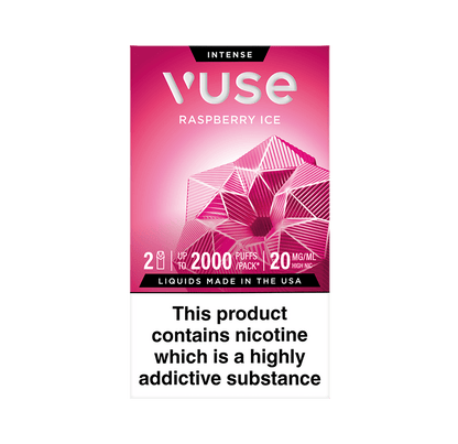 Vuse Raspberry Ice Extra Intense Flavour Pods v-pro