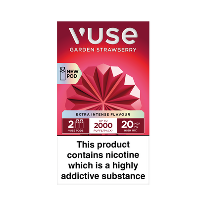 Vuse Garden Strawberry Extra Intense Flavour Pods v-pro