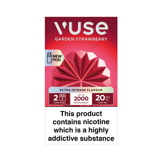 Vuse Garden Strawberry Extra Intense Flavour Pods v-pro