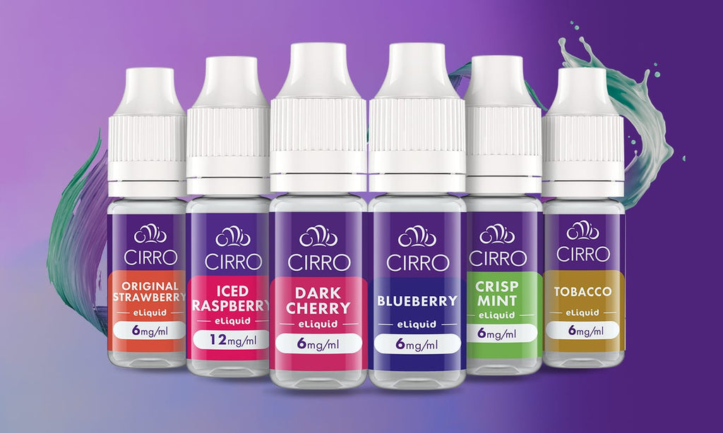 Homepage banner highlighting vape devices