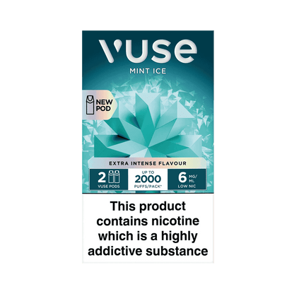 Shop Vuse Mint Ice | Extra Intense Flavour Pods Shop Vuse Mint Ice | Extra Intense Flavour Pods