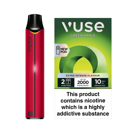 Vuse Pro Device Kit Red & Vuse Pods v-Pro Bundle