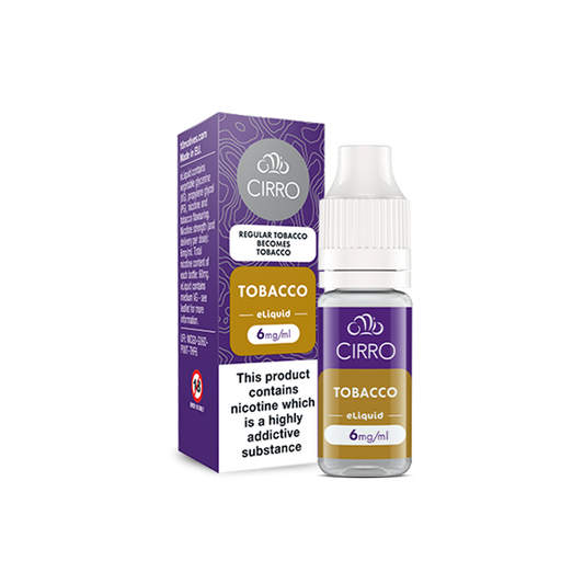 Cirro Regular Tobacco E-Liquids